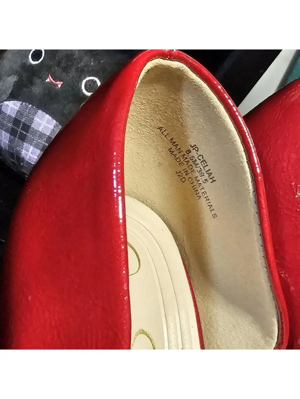 Jessica Simpson Women's Red Court
